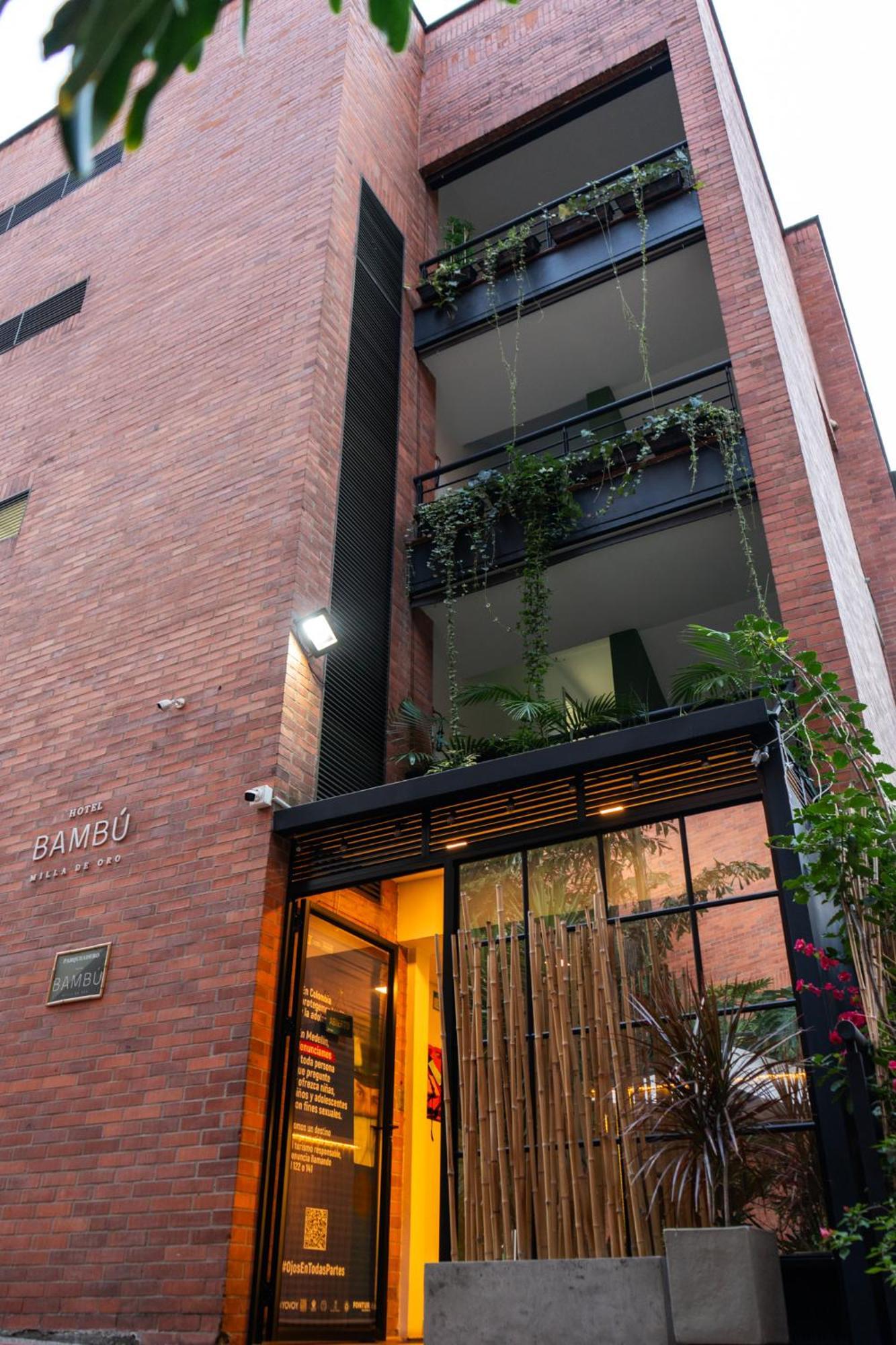 Hotel Bambu Milla De Oro 麦德林 外观 照片